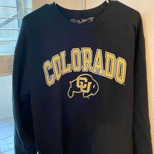CU Boulder crew neck